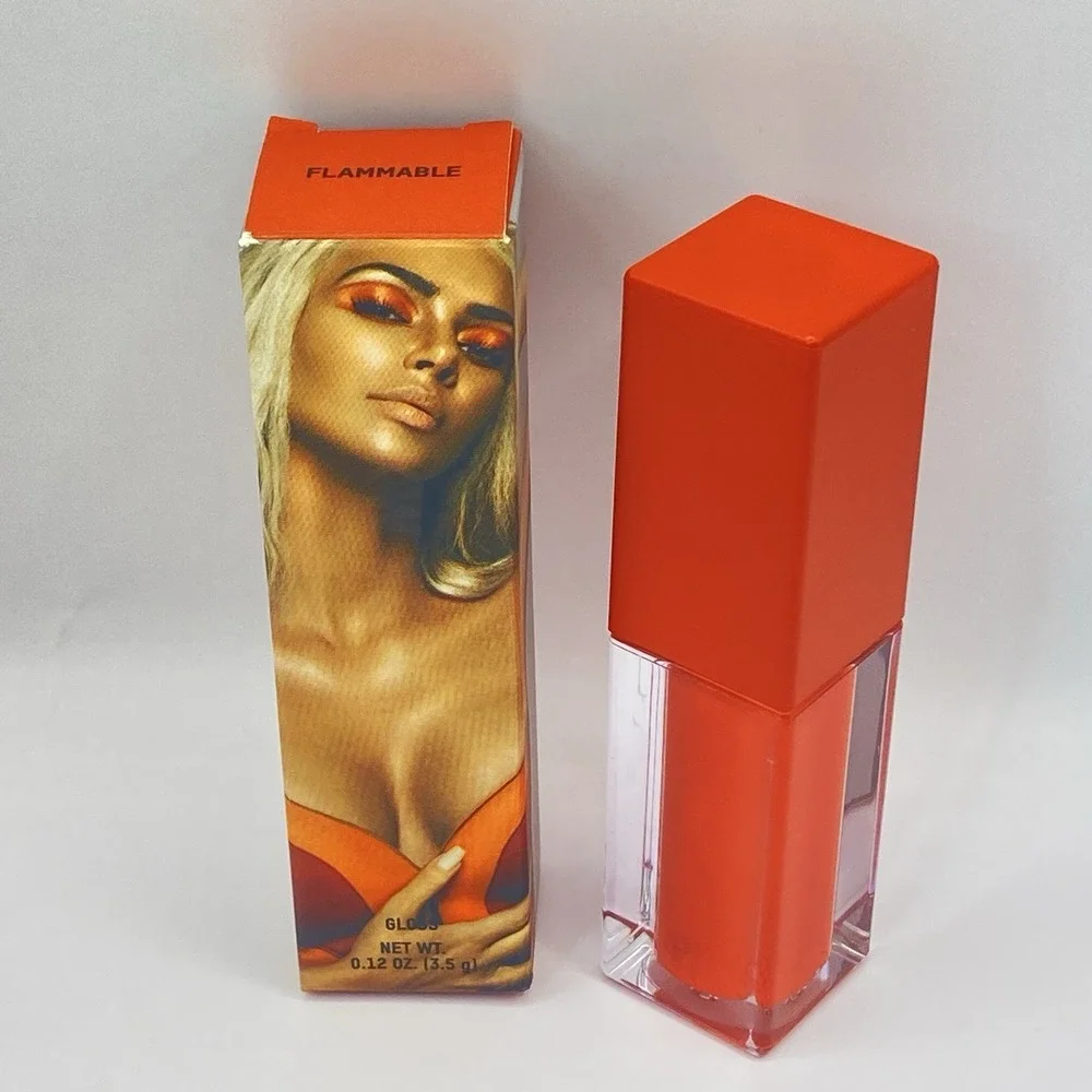 KKW Kim Kardashian Beauty‎ Flammable Lipgloss New Discontinued Limited Edition